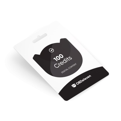OBDeleven 100 Credits Card OBDeleven 100 Credits Card