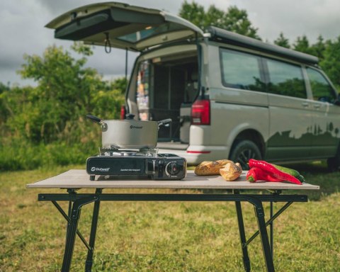 Outwell Canmore L Large Capacity Table for Family Outings, Black/Grey | Outwell Outwell Canmore L Large Capacity Table for Family Outings, Black/Grey | Outwell