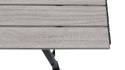Outwell Canmore M Medium Size Table for Day Trips, Black/Grey | Outwell