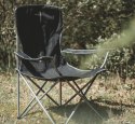 Outwell Spruce Arm Chair Ink Black Stylish Camping Chair, Black | Outwell