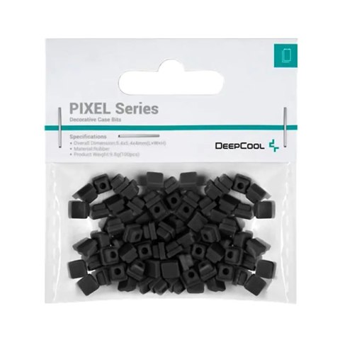 Seria Deepcool PIXEL - dekoracyjne końcówki do szafek systemowych | 0,54 cm x 0,54 cm x 0,4 cm | 9,8 g