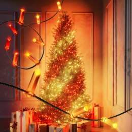 Twinkly Candies 100 Candle-shaped RGB LEDs, USB-C|Green Wire
