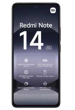 Xiaomi Redmi Note 14 | Midnight Black | 6.67 