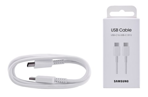 Samsung Type-C / Type-C cable - 1M Biały Samsung Type-C / Type-C cable - 1M Biały
