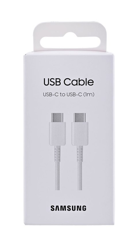 Samsung Type-C / Type-C cable - 1M Biały Samsung Type-C / Type-C cable - 1M Biały