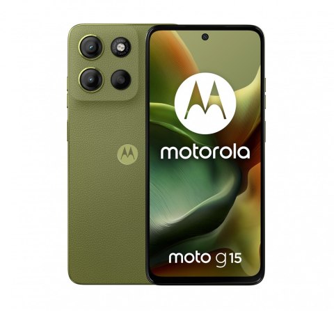Smartfon Motorola Moto G15 8/128GB Iguana Green Smartfon Motorola Moto G15 8/128GB Iguana Green