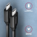 AXAGON Data and charging cable, 1.1 m | BUCM-CM20TB | USB Type C to USB Type C