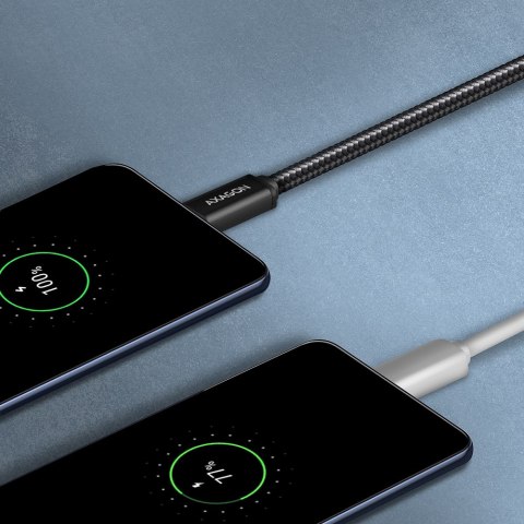 AXAGON Data and charging cable, 2 m | BUMM-AM20AB | USB Type A to USB Type Micro AXAGON Data and charging cable, 2 m | BUMM-AM20AB | USB Type A to USB Type Micro