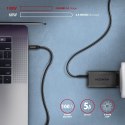 AXAGON SPEED + USB-C, USB 20Gbps Cable, 0.5 m | BUCM32-CM05AB | USB Type-C to USB Type-C