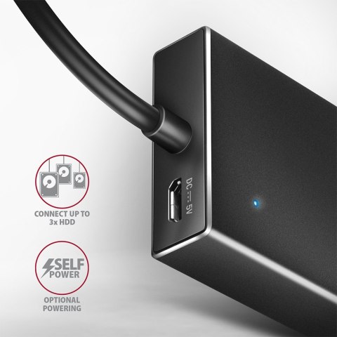 AXAGON SuperSpeed USB-A FLAT Hub | HUE-F7A AXAGON SuperSpeed USB-A FLAT Hub | HUE-F7A