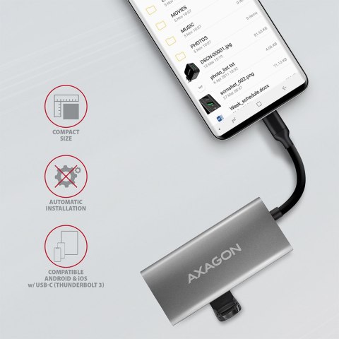 AXAGON SuperSpeed USB-C 10 Gbps SPEEDSTER 4 Hub | HMC-4G2 AXAGON SuperSpeed USB-C 10 Gbps SPEEDSTER 4 Hub | HMC-4G2