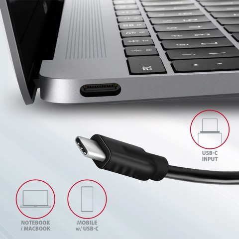 AXAGON SuperSpeed USB-C 10 Gbps SPEEDSTER 4 Hub | HMC-4G2 AXAGON SuperSpeed USB-C 10 Gbps SPEEDSTER 4 Hub | HMC-4G2