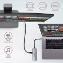 AXAGON SuperSpeed USB-C COMBO 5in1 Hub | HMC-5
