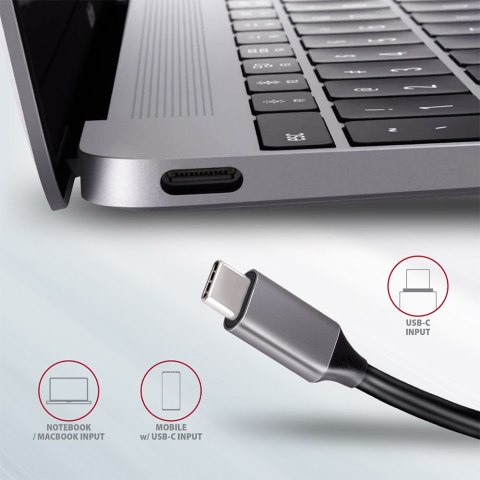 AXAGON SuperSpeed USB-C COMBO 5in1 Hub | HMC-5 AXAGON SuperSpeed USB-C COMBO 5in1 Hub | HMC-5