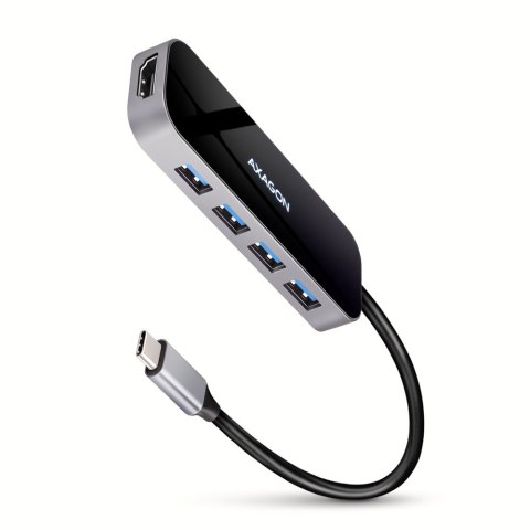 AXAGON SuperSpeed USB-C Combo 6in1 Hub | HMC-6H4A AXAGON SuperSpeed USB-C Combo 6in1 Hub | HMC-6H4A