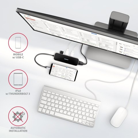AXAGON SuperSpeed USB-C Combo 6in1 Hub | HMC-6H4A AXAGON SuperSpeed USB-C Combo 6in1 Hub | HMC-6H4A