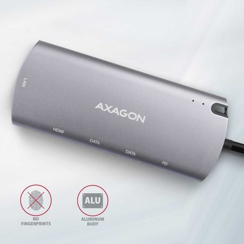 AXAGON SuperSpeed USB-C Combo 6in1 Hub | HMC-6M2 AXAGON SuperSpeed USB-C Combo 6in1 Hub | HMC-6M2