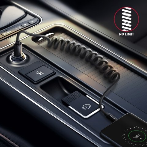 AXAGON Twister Cable, 1.1 m | BUCM-AM20TB | USB Type A to USB Type C AXAGON Twister Cable, 1.1 m | BUCM-AM20TB | USB Type A to USB Type C