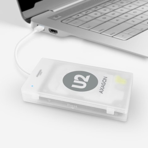 AXAGON USB 2.0 - 2.5" HDD SATA adapter case | ADSA-1S AXAGON USB 2.0 - 2.5" HDD SATA adapter case | ADSA-1S