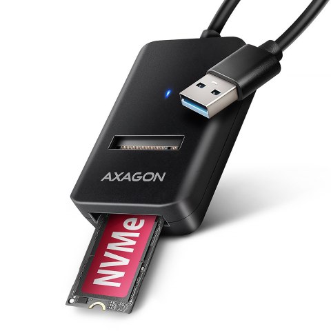 AXAGON USB-A 10Gbps - M.2 NVMe and SATA SSD Adapter | ADM2-AM AXAGON USB-A 10Gbps - M.2 NVMe and SATA SSD Adapter | ADM2-AM