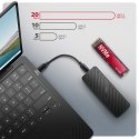 AXAGON USB-C 20Gbps - M.2 NVMe SSD ARMORED Box | EEM2-20G