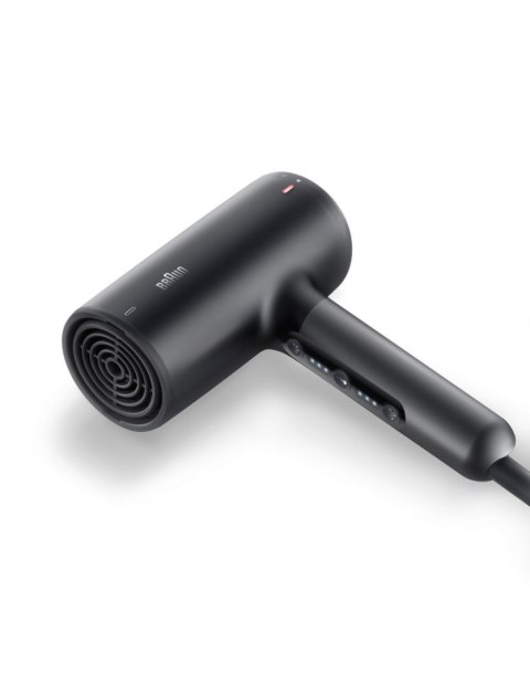 Braun | Hair dryer | BRHD425E | 2100 W | Number of temperature settings 3 | Ionic function | Diffuser nozzle | Black Braun | Hair dryer | BRHD425E | 2100 W | Number of temperature settings 3 | Ionic function | Diffuser nozzle | Black
