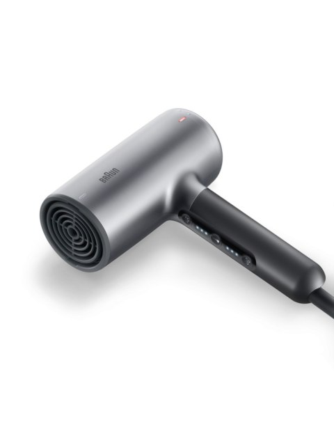Braun | Hair dryer | HD4.3 | 2200 W | Number of temperature settings 3 | Ionic function | Diffuser nozzle | Grey Braun | Hair dryer | HD4.3 | 2200 W | Number of temperature settings 3 | Ionic function | Diffuser nozzle | Grey