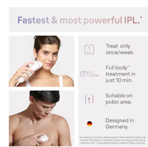 Braun | IPL Epilator | PL7147 Skin i·expert | Number of power levels 10 | White/Pink Braun | IPL Epilator | PL7147 Skin i·expert | Number of power levels 10 | White/Pink