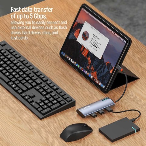 ColorWay 5-in-1 Docking Station | CW-HUB01 ColorWay 5-in-1 Docking Station | CW-HUB01
