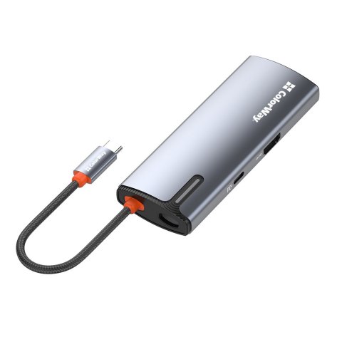 ColorWay 6-in-1 Docking Station | CW-HUB02 | 100 W ColorWay 6-in-1 Docking Station | CW-HUB02 | 100 W