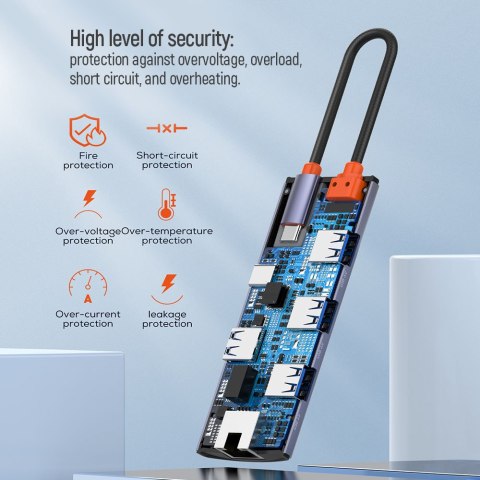 ColorWay 6-in-1 Docking Station | CW-HUB03 | 100 W ColorWay 6-in-1 Docking Station | CW-HUB03 | 100 W