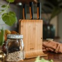 Fiskars Functional Form Bamboo Case for knives 1057553 Plastic Knife 3 pc(s) Dishwasher proof
