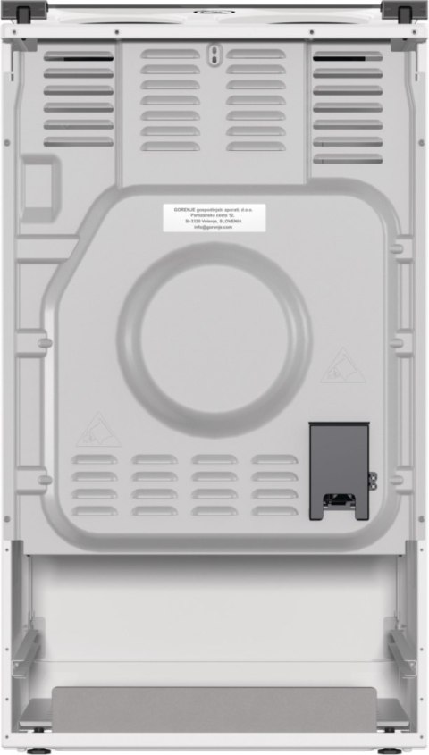 Gorenje Cooker | GE5A21WH | Hob type Electric | Oven type Electric | White | Width 50 cm | Grilling | Depth 59.4 cm | 68 L Gorenje Cooker | GE5A21WH | Hob type Electric | Oven type Electric | White | Width 50 cm | Grilling | Depth 59.4 cm | 68 L