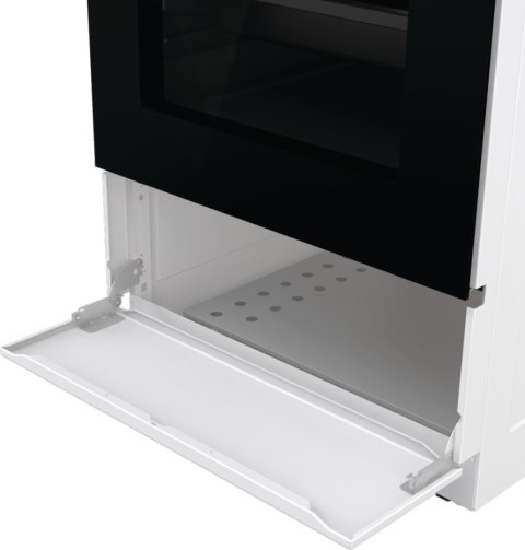 Gorenje Cooker | GE5A21WH | Hob type Electric | Oven type Electric | White | Width 50 cm | Grilling | Depth 59.4 cm | 68 L Gorenje Cooker | GE5A21WH | Hob type Electric | Oven type Electric | White | Width 50 cm | Grilling | Depth 59.4 cm | 68 L