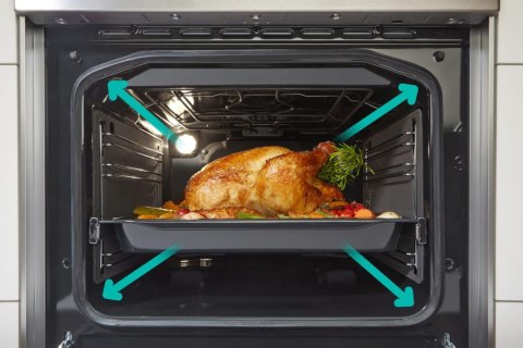 Gorenje Cooker | GE5A21WH | Hob type Electric | Oven type Electric | White | Width 50 cm | Grilling | Depth 59.4 cm | 68 L Gorenje Cooker | GE5A21WH | Hob type Electric | Oven type Electric | White | Width 50 cm | Grilling | Depth 59.4 cm | 68 L
