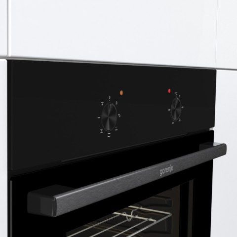 Gorenje Oven | BO6615E01B | 60 L | Electric | EnamelClean | Push pull buttons | Height 59.5 cm | Width 59.5 cm | Stainless steel Gorenje Oven | BO6615E01B | 60 L | Electric | EnamelClean | Push pull buttons | Height 59.5 cm | Width 59.5 cm | Stainless steel