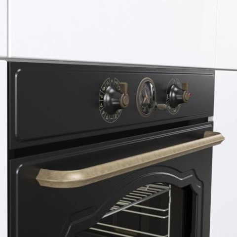 Gorenje Oven | BOS67372CLB | 77 L | Electric | AquaClean | Mechanical control | Steam function | Height 59.5 cm | Width 59.5 cm Gorenje Oven | BOS67372CLB | 77 L | Electric | AquaClean | Mechanical control | Steam function | Height 59.5 cm | Width 59.5 cm