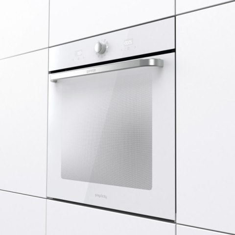 Gorenje Oven | BOS6737SYW | 77 L | Electric | AquaClean | Mechanical control | Steam function | Height 59.5 cm | Width 59.5 cm | Gorenje Oven | BOS6737SYW | 77 L | Electric | AquaClean | Mechanical control | Steam function | Height 59.5 cm | Width 59.5 cm |