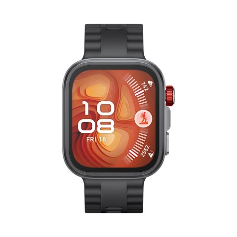 Huawei Watch FIT4 Pro, 3D Fluorelastomer Black Strap, Titanium Body, Seiya-B29 Huawei Watch FIT4 Pro, 3D Fluorelastomer Black Strap, Titanium Body, Seiya-B29
