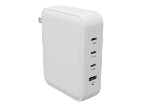 Hyper HyperJuice 145W USB-C GaN Travel Charger with 4 Ports - White Hyper HyperJuice 145W USB-C GaN Travel Charger with 4 Ports - White
