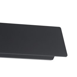 LED wall lamp EGLO ZUBIALDE, 3000 K, 12 W, 1400 lm, black, 36 cm