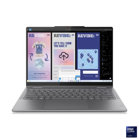 Lenovo Yoga 7 2-in-1 14ILL10 | Luna Grey | 14 " | OLED | Touchscreen | WUXGA | 1920 x 1200 pixels | Glossy | Intel Core Ultra 5 Lenovo Yoga 7 2-in-1 14ILL10 | Luna Grey | 14 " | OLED | Touchscreen | WUXGA | 1920 x 1200 pixels | Glossy | Intel Core Ultra 5