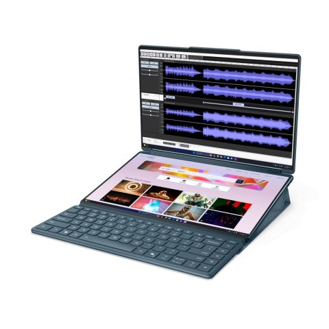 Lenovo Yoga Book 9 14IAH10 | Tidal Teal | 2x14 " | OLED | Touchscreen | 2.8K WQXGA+ | 2880 x 1800 pixels | Glossy | Intel Core U Lenovo Yoga Book 9 14IAH10 | Tidal Teal | 2x14 " | OLED | Touchscreen | 2.8K WQXGA+ | 2880 x 1800 pixels | Glossy | Intel Core U