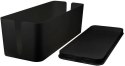 Logilink Cable Box, 407x157x133.5mm | KAB0062 | Black