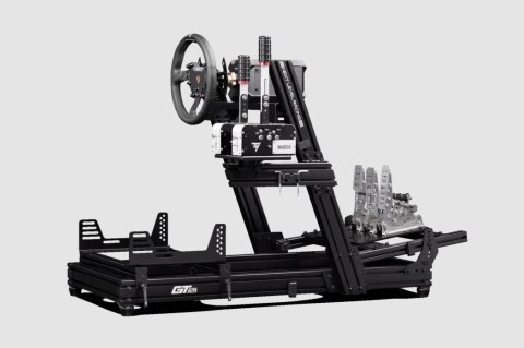 Next Level Racing | Aluminium; Stal węglowa | Racing Simulator Cockpit | GTElite Wheel Plate Edition | Czarny Next Level Racing | Aluminium; Stal węglowa | Racing Simulator Cockpit | GTElite Wheel Plate Edition | Czarny