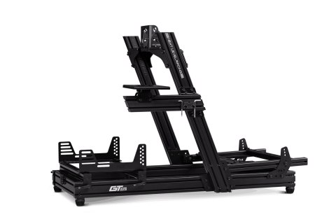 Next Level Racing | Aluminum | Racing Simulator Cockpit | GTElite Front and Side Mount Edition | Black Next Level Racing | Aluminum | Racing Simulator Cockpit | GTElite Front and Side Mount Edition | Black