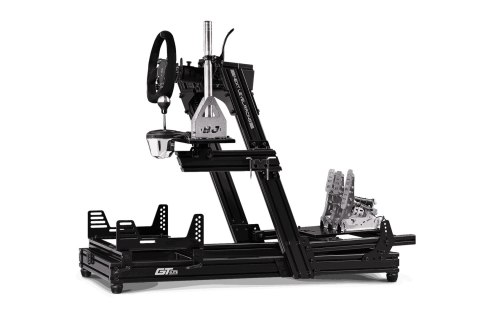 Next Level Racing | Aluminum | Racing Simulator Cockpit | GTElite Front and Side Mount Edition | Black Next Level Racing | Aluminum | Racing Simulator Cockpit | GTElite Front and Side Mount Edition | Black