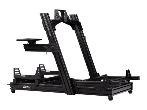Next Level Racing | Aluminum | Racing Simulator Cockpit | GTElite Front and Side Mount Edition | Black Next Level Racing | Aluminum | Racing Simulator Cockpit | GTElite Front and Side Mount Edition | Black