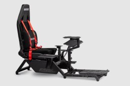 Next Level Racing | Kokpit symulatora lotu | Czarno-czerwony