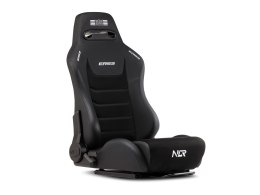 Next Level Racing | Premium PU Leather | Reclining Seat | ERS3 Elite PU Leather & Suede Edition | Black